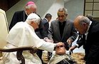 Luigi Di Gioia con il Papa
